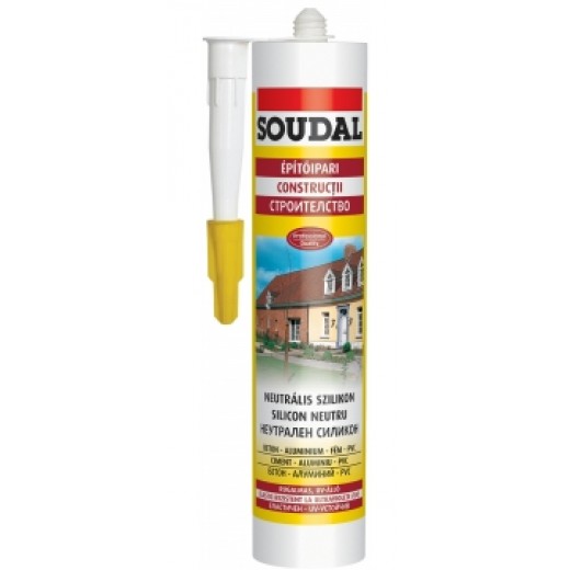 Silicon  NEUTRU ALB 280 ml Soudal,(15) 103246